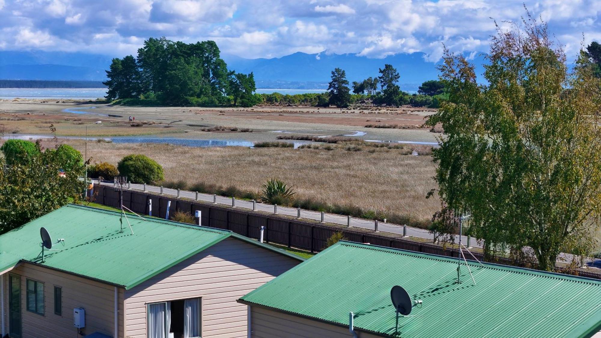 Tahuna Beach Holiday Park Nelson Zimmer foto